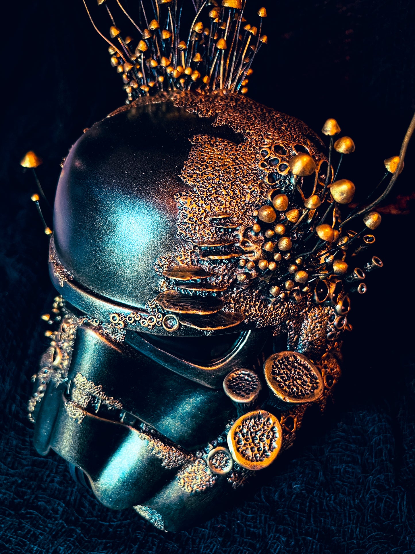 TK-421 – Fungal Reclamation Helmet | Star Wars-Inspired Sculpture